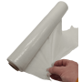 Стрейч пленка белая вторичная 500 мм/20 мкм/ вес 2 кг для маркетплейсов купить в Черкесске
