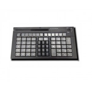 Программируемая клавиатура POScenter S67B черная с ридером магнитных карт на 3 дорожки (кабель 3м)